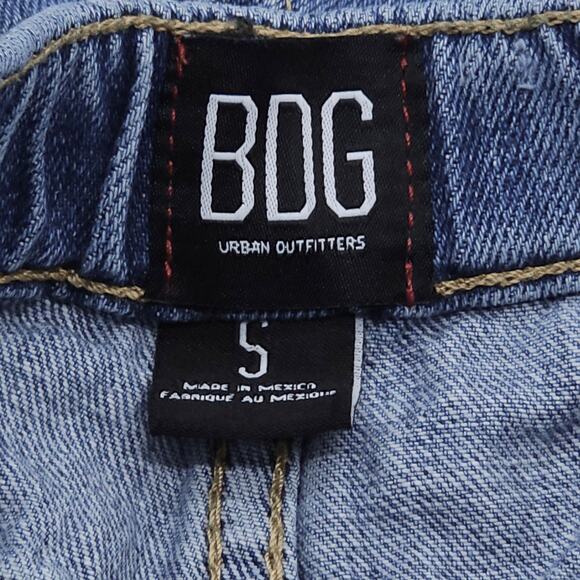 BDG Urban Outfitters Shorts Womens Small Blue Denim High Rise Casual - Picture 8 of 13